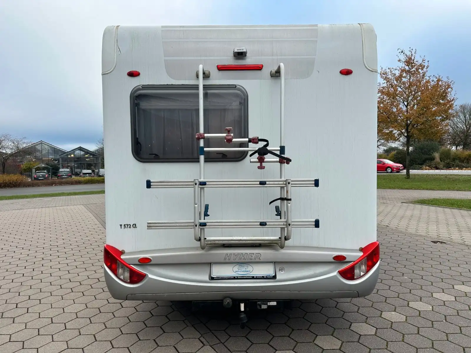 HYMER-ERIBA TRAMP T 572 CL-EINZELBETTEN-GARAGE-PREISGARANTIE